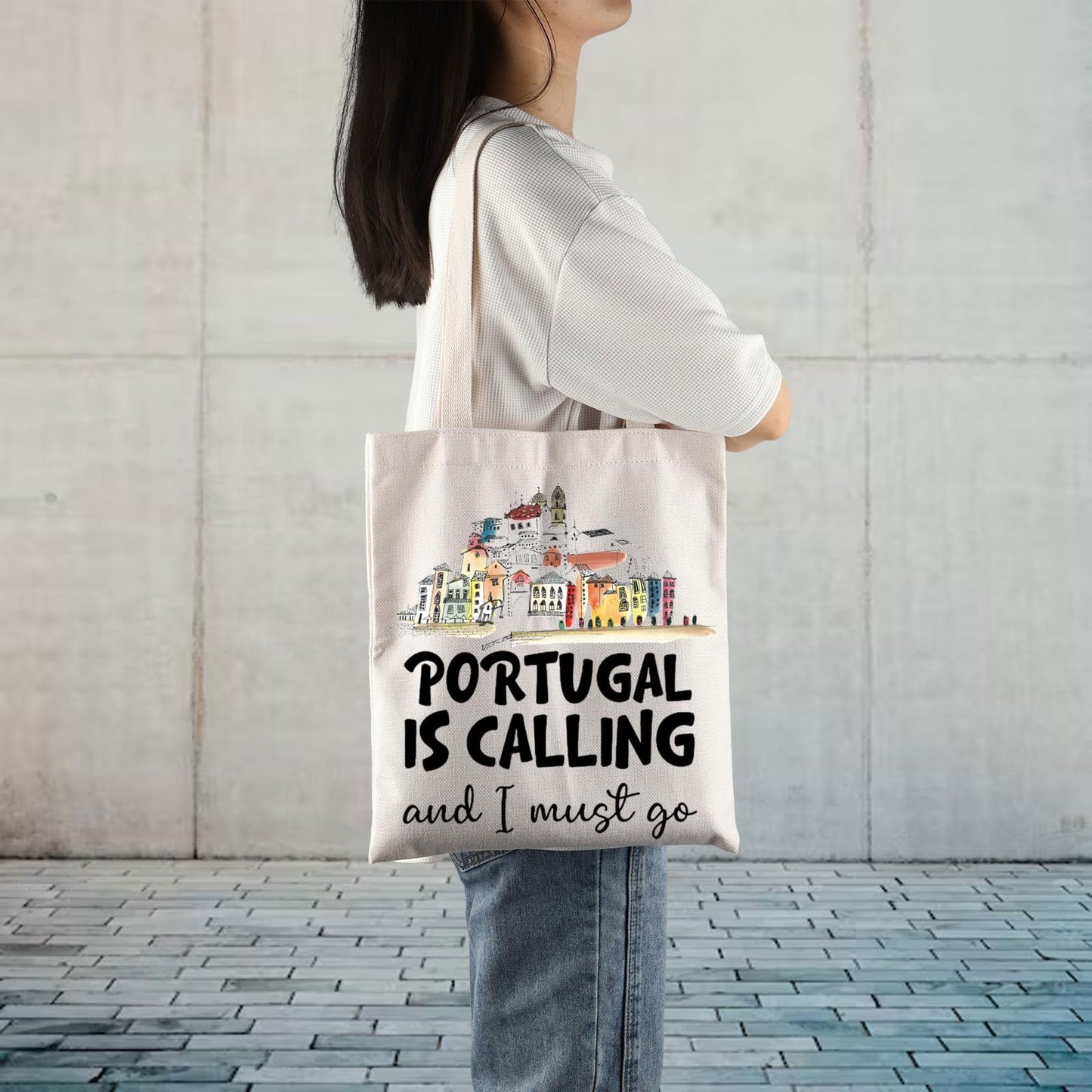 Portugal Calling Tote Bag - Portugal Travel & Vacation Gift