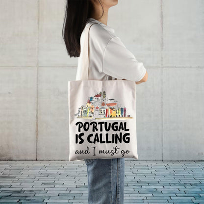 Portugal Calling Tote Bag - Portugal Travel & Vacation Gift