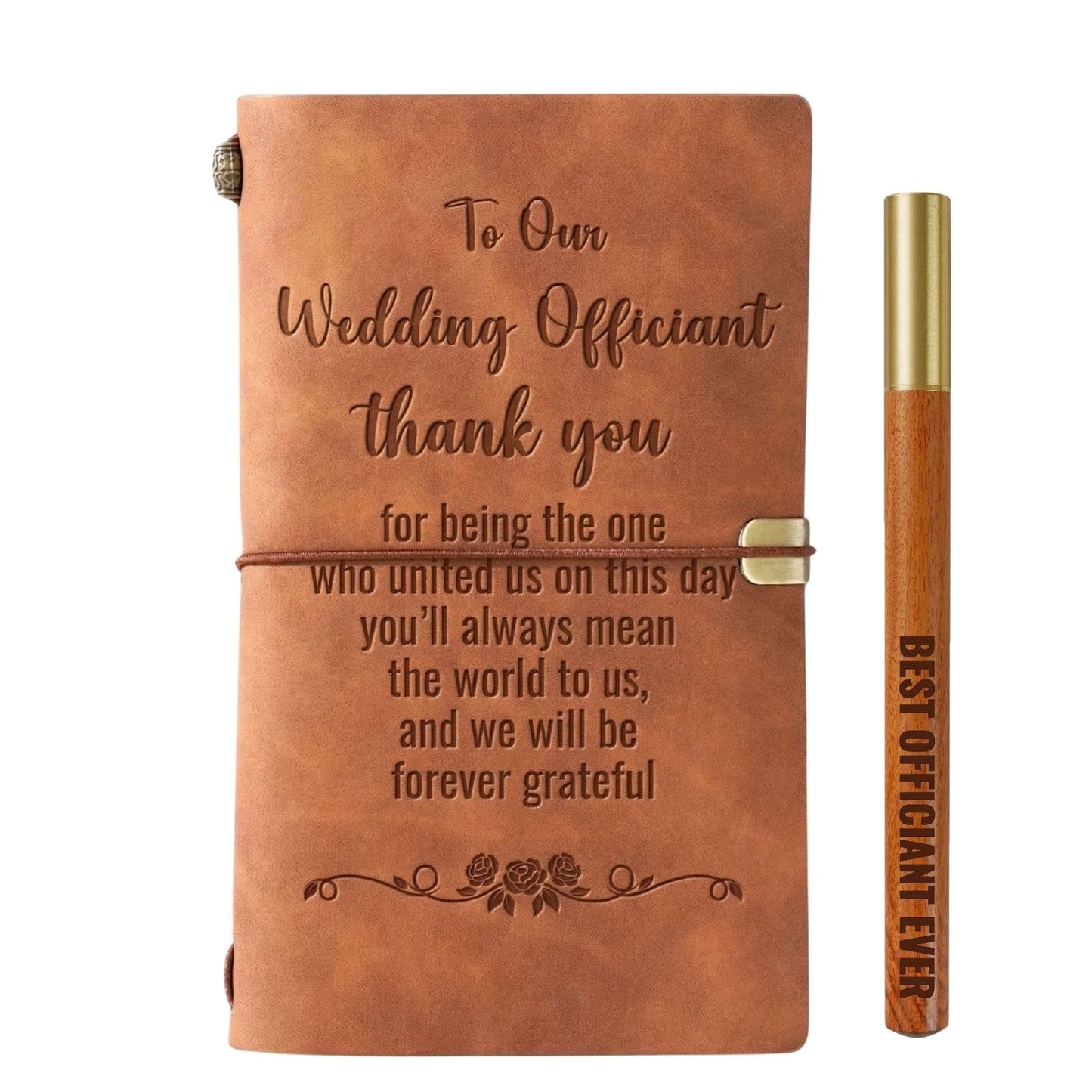 InnoBeta Officiant Gift, Journal Gift for Wedding Officiant, Appreciation Gift for Wedding Officiant, Best Wedding Offician Gifts, Officiant Wedding Gift Ideas