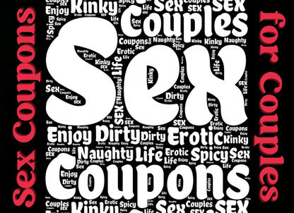 Sex Coupons for Couples: 50 Naughty & Sexy Vouchers for Our Pleasure | Sex Game for Adults | Funny Birthday and Anniversary Gift Book Idea