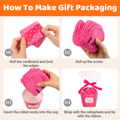 HAPPYPOP 70TH Birthday Gifts for Women - 61 62 63 64 65 66 67 68 69 70 Year Old Bday Socks