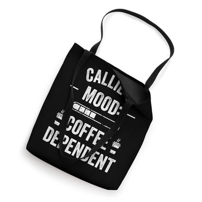 CALLIE Personalized Cute Coffee Girls CALLIE Name Tote Bag