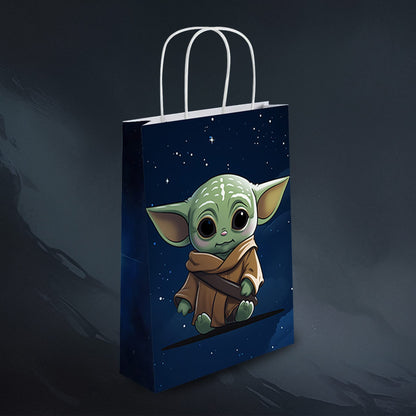 BILITOK The Inspired Party Favor Bags - 24 Pack Galactic Adventure Gift Bags for Birthday Decorations & Supplies