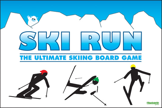 Wild Card Games SKI Run - The Ultimate Skiing Family Board Game for Both Kids, Teens and Adults. Top Apres Ski Gift-Present