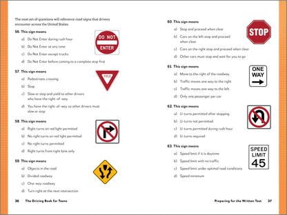The Driving Book for Teens: A Beginner's Guide to Becoming a Safe, Smart, and Skilled Driver