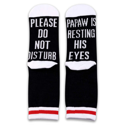 Papaw Novelty Socks for Dad Grandpa - Father's Day & Birthday Gift