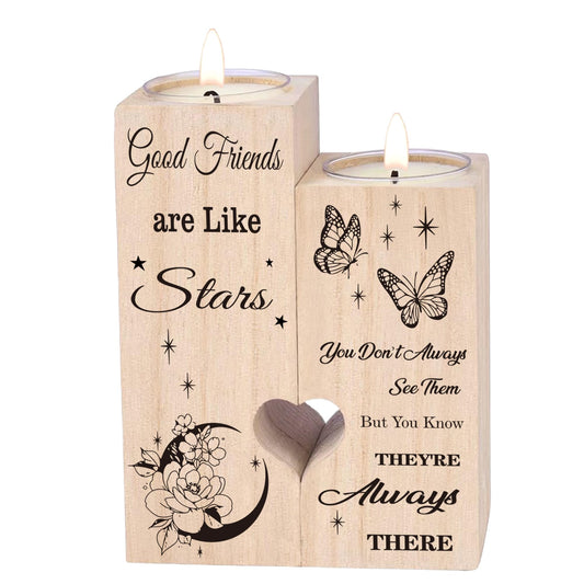 Friendship Gifts for Women, Gifts for Friends Best Friend Birthday Gifts Gifts for Women, Candlestick Creative Gifts