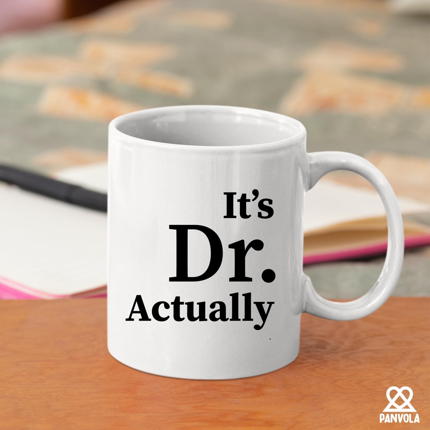 It's Dr Actually Doctor Gifts Graduation Phd Student Doctorate Degree Physician New Doctor Ceramic Coffee Mug White 11 oz