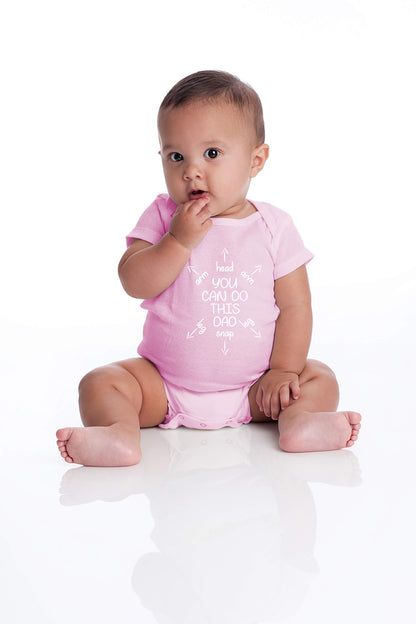 You Can Do This Dad - Funny Baby Essentials Bodysuit - Cute Baby Girl Clothes Newborn Boy Outfit