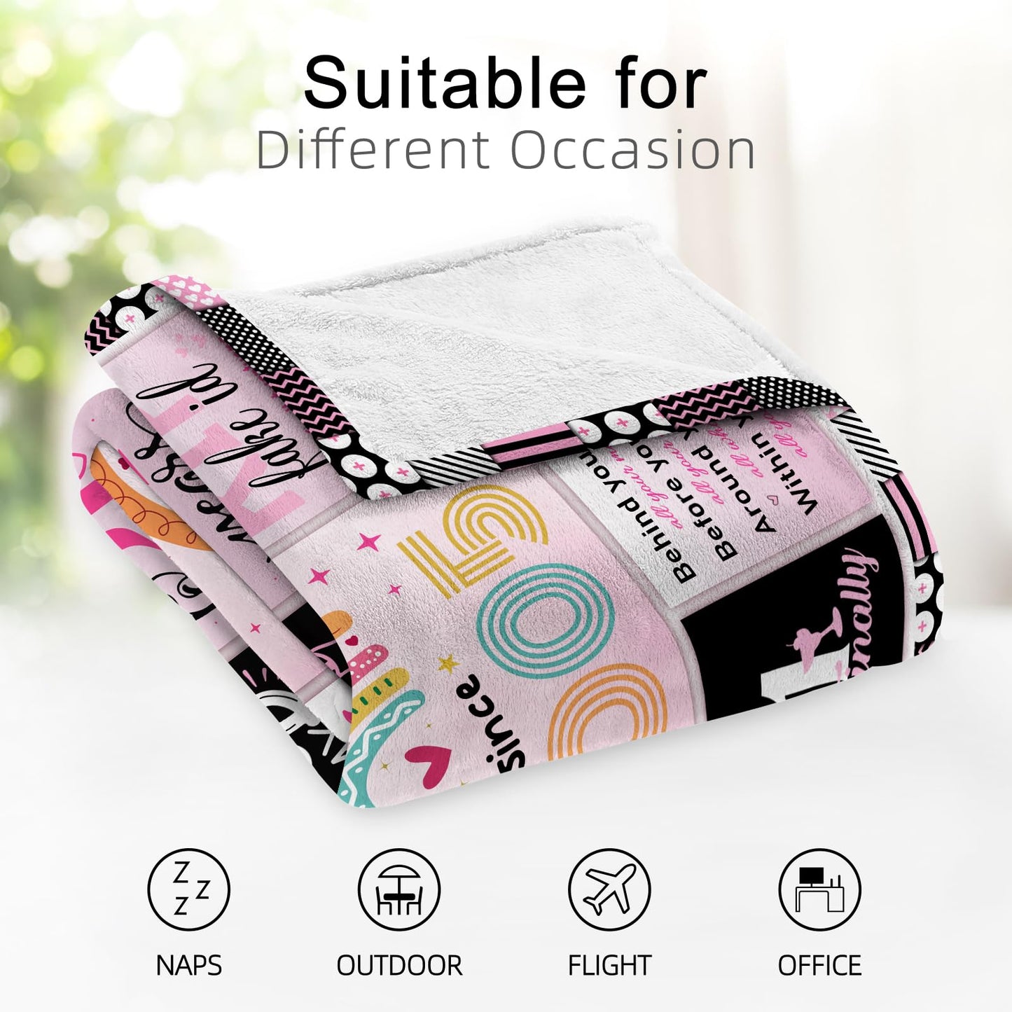 21st Birthday Gift for Her - 21 Year Old Birthday Gift for Her - Gifts for 21st Birthday Female - 21st Birthday Gifts for Women/Daughter - 21st Birthday Gift Ideas Blanket 60"X50"