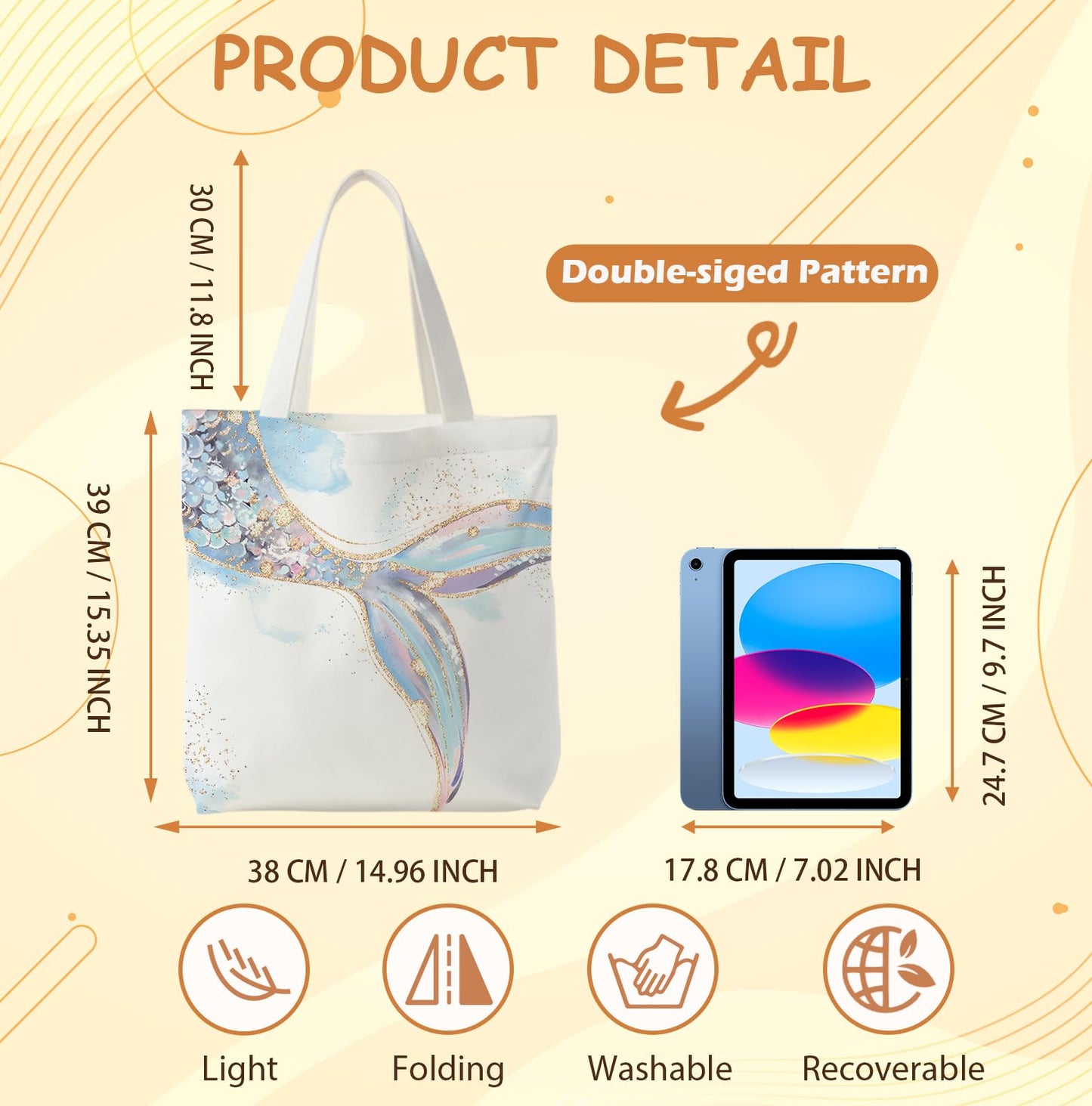 Funny Chocolate Labrador Retriever Reading Tote Bag for Women,Gifts for Labrador Owners Reusable Shopping Grocery Bags