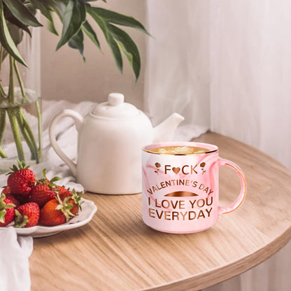 SAPGIF Valentines Gifts for Her, Funny 12 OZ Coffee Mug Gifts for Girlfriend Wife from Boyfriend Husband Him, Cute Stuff for Women Her, Naughty Valentines Presents Gift Ideas