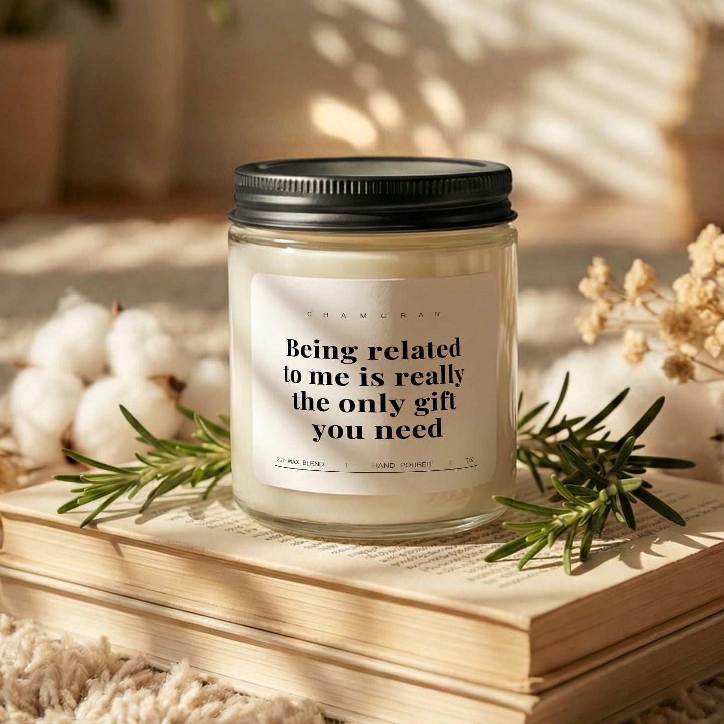 Funny Gifts for Sister Brother, Brothers Birthday Gift from Sisters Meaningful Candles National Siblings Day Gift Idea for Cousin