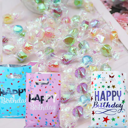 Saizone 25pcs Happy Birthday Goody Bags - Party Favors for Kids & Girls & Boys