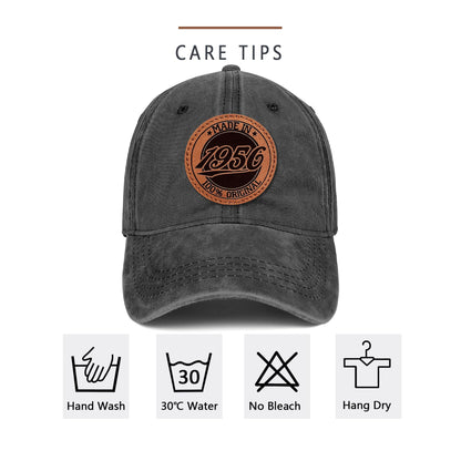 70th Birthday Gifts for Men 70th Birthday Decorations Men 70 Year Old Gifts Ideas Man 100% Cotton 1956 Hat