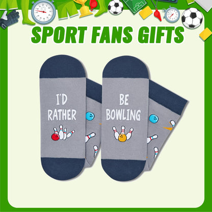 Zmart Sports Gifts for Men Women - Climbing Rv Fishing Bowling Gifts, Disc Golf Socks