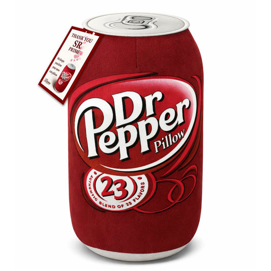 Doctor Pepper Pillow (20” x 10”) Oversized Throw Pillow – Cute Stuff for Home Decor & Room Decor Aesthetic | Soft & Cute Pillow for Room Decor | Funny Gifts for Soda Lovers.