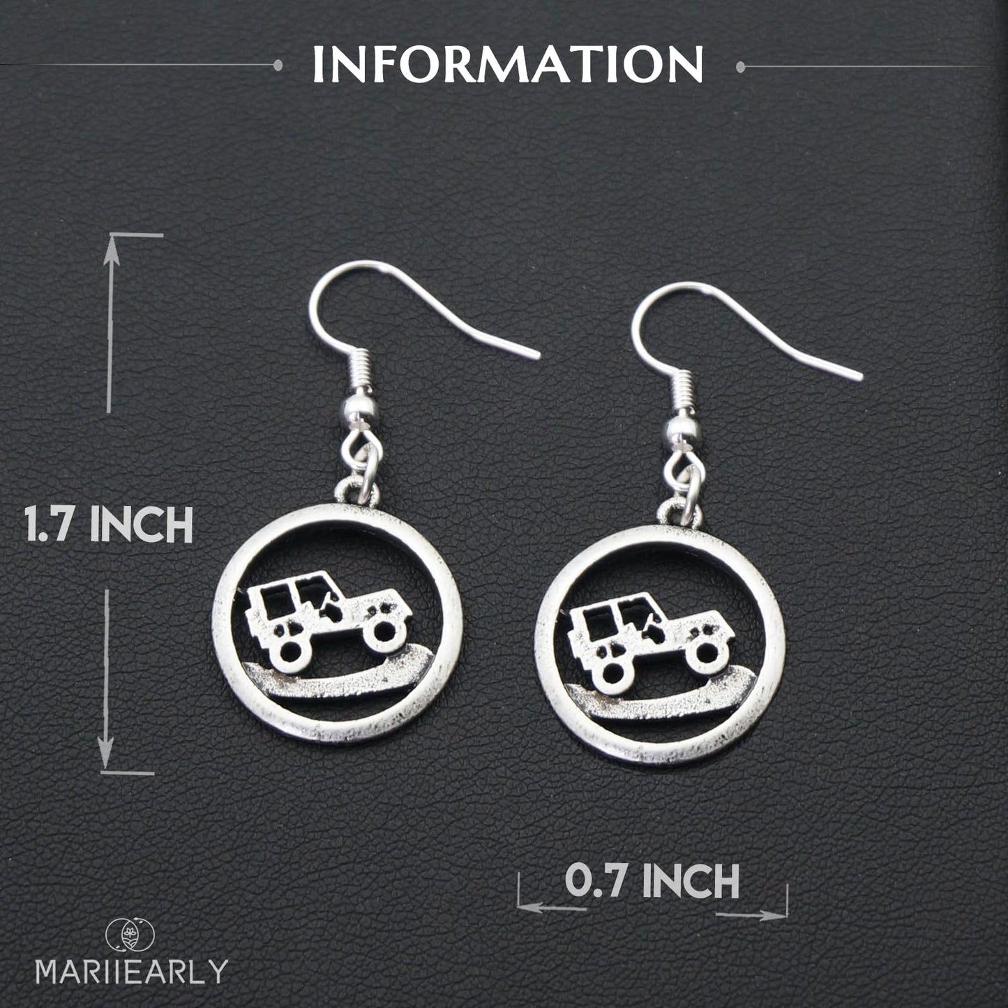Off Road Vehicle Earrings For Women, Off Road Vehicle Drop Dangle Earrings Off Road Vehicle Jewelry Girl Earrings For Women Girls Personalized Handmade Jewelry Earrings Gift