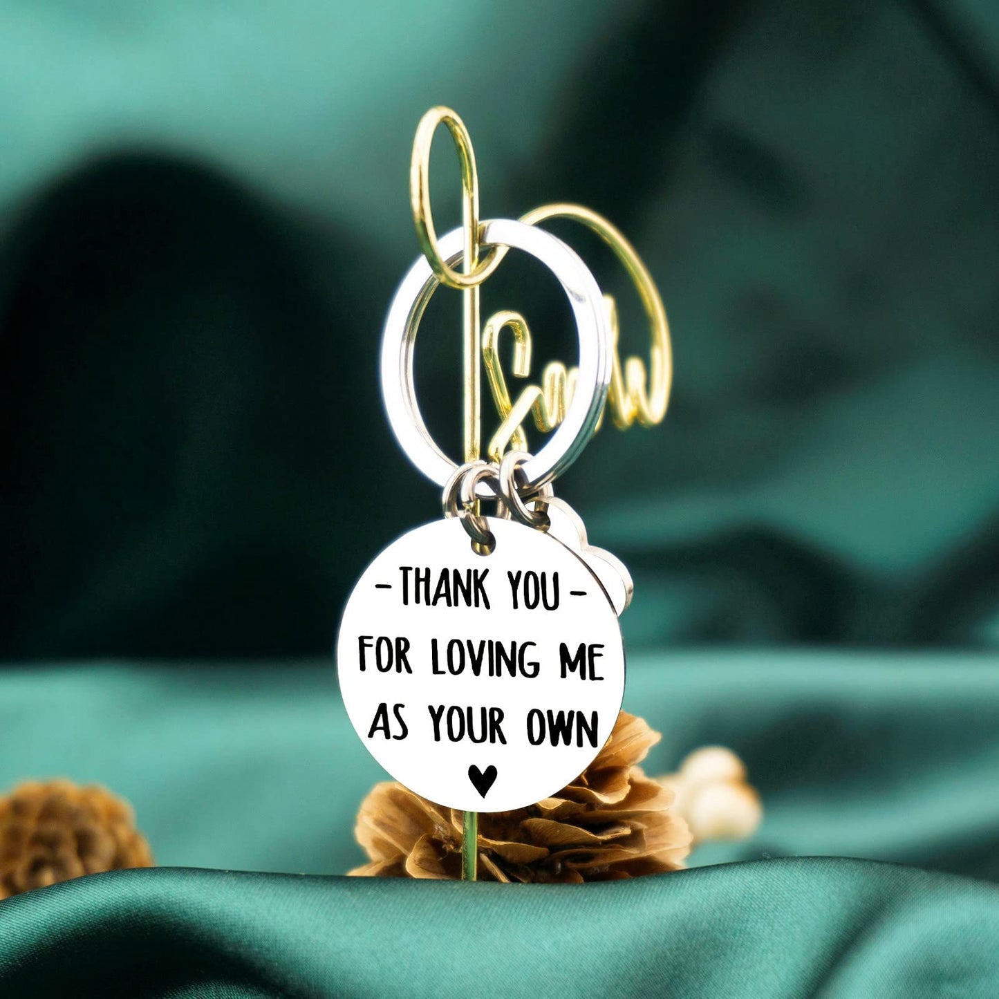 Unique Birthday Mothers Day Gifts for Bonus Mom Mother In Law Wedding Engagement Mother's Day Keychain
