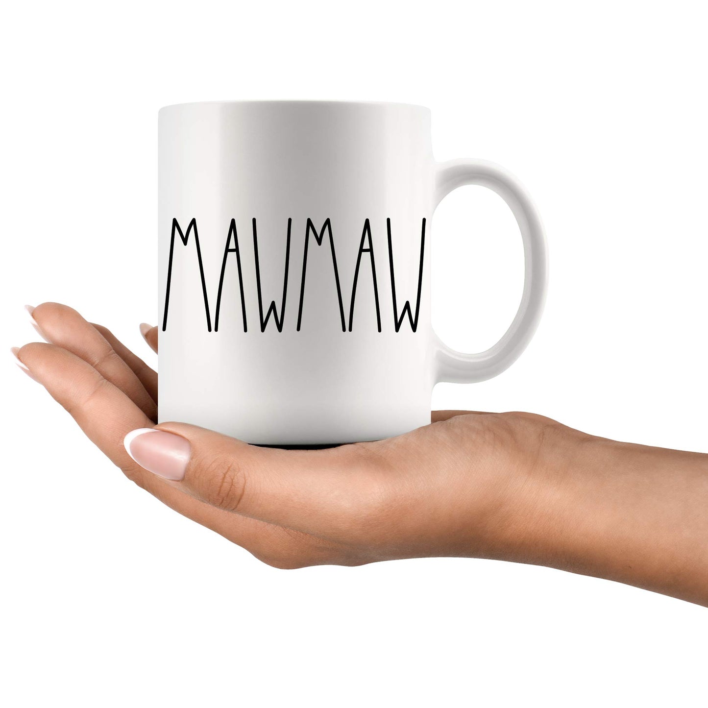 Mawmaw Coffee Mug - Christmas, Birthday, Mother's Day/Father's Day Gift for the Best Mawmaw Ever - 11oz Family Cup