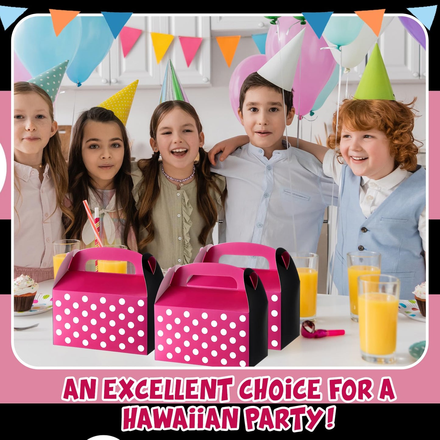 Marspark 12 Pack Pink Mouse Cartoon Birthday Party Supplies, Paper Gift Boxes, Cartoon Candy Treat Boxes for Birthday Party Decorations(Pink Mouse Pattern)