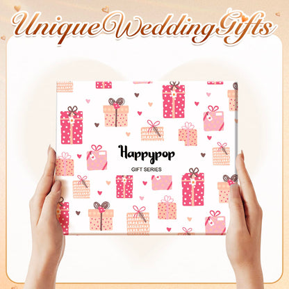 HAPPYPOP Wedding Gifts for Bride Groom - Mother & Father of the Bride & Groom Wedding Socks