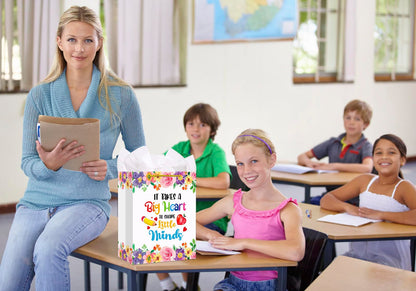 WhatSign Teacher Appreciation Gift Bags - 11.5" Teacher Retirement Gift Bag with Handle Thank You Teachers End of Year Teachers Gifts Wrap Bags with Tissue Paper