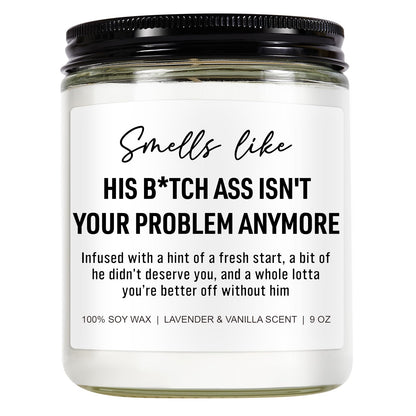 Younift Funny Scented Candles, Divorce Gifts for Women, Divorce Party Decorations - Cheer up, Breakup Gifts for Women, Newly Divorced Woman, Her - Break up, Ex Boyfriend Presents - 9 oz