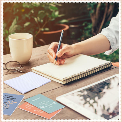 40 Pcs Mental Health Awareness Items Positive Affirmation Journal Bulk Notebook Self Care Notepads Mothers Day Gifts Bulk for Women Gratitude Inspirational Mental Health Items for Employee Coworker