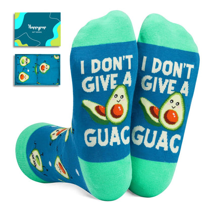 HAPPYPOP Avocado Gifts for Lovers - Guacamole Gifts Fruit Socks