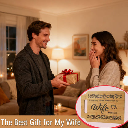 Wife Gifts – Kitchen Wall & Counter Decor, Unique Birthday, Valentine’s, Christmas Gift for Wife from Husband