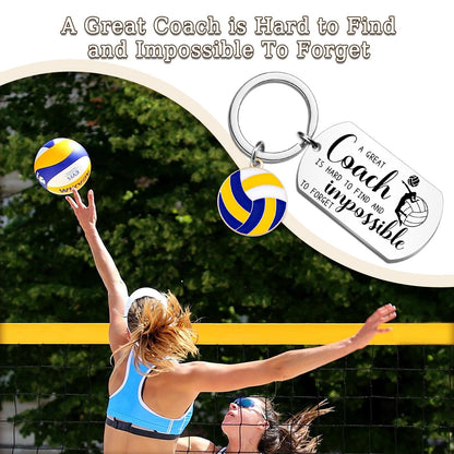 Coach Keychain Coach Gifts for Men Women Thank You Appreciation Gift for Coaches Volleyball Football Seccor