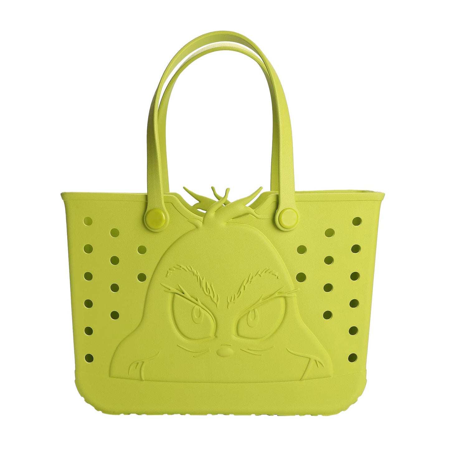 Dr. Seuss The Grinch Rubber 16.5" EVA Molded Gummy Tote