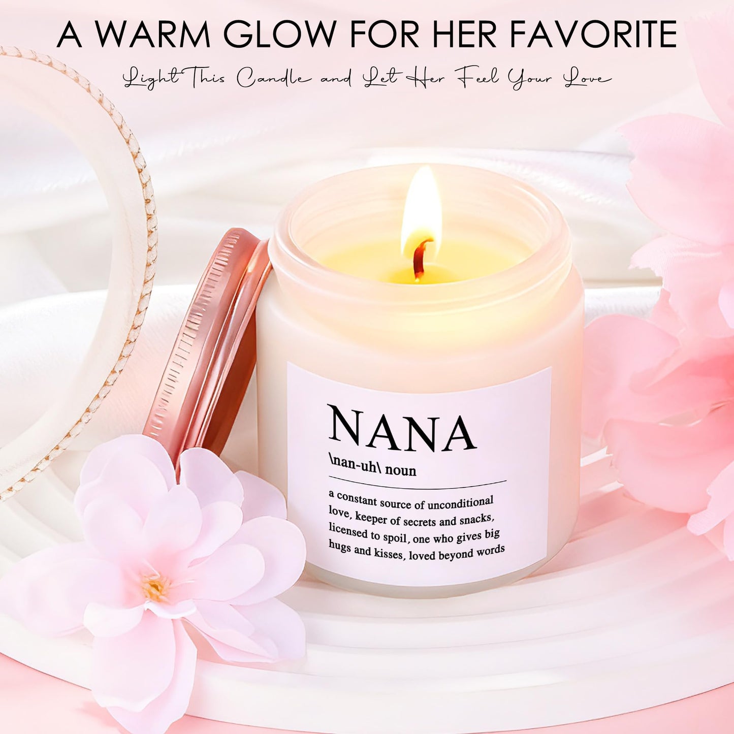 Nana Gifts from Grandkids Nana Birthday Gifts for Women Best Nanas Ever Gift Set from Granddaughter Personalized Great Nanas Favorite Presents Merch Stuff for Happy Birthday Christmas with 16oz Cup