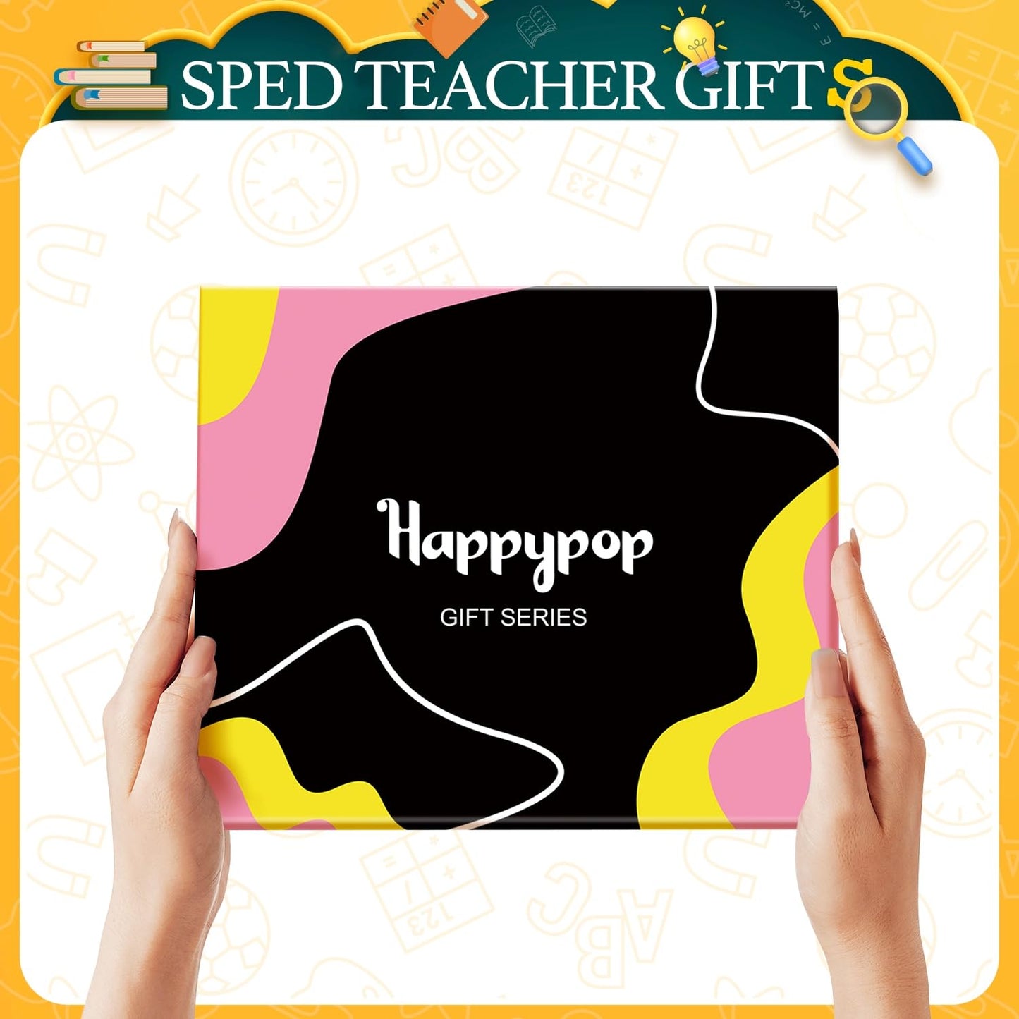 HAPPYPOP School Staff Appreciation Gifts - Socks for Preschool Sped Teacher Nurse Counselor