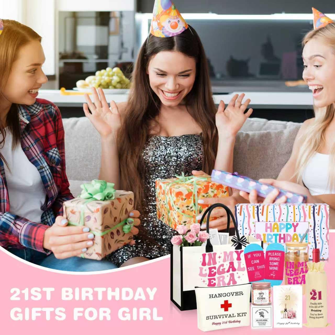 21st Birthday Gifts for Her 21st Birthday Gifts for Women Birthdays Gift for 21 Year Old Girl Unique Womens Birthdays Gift