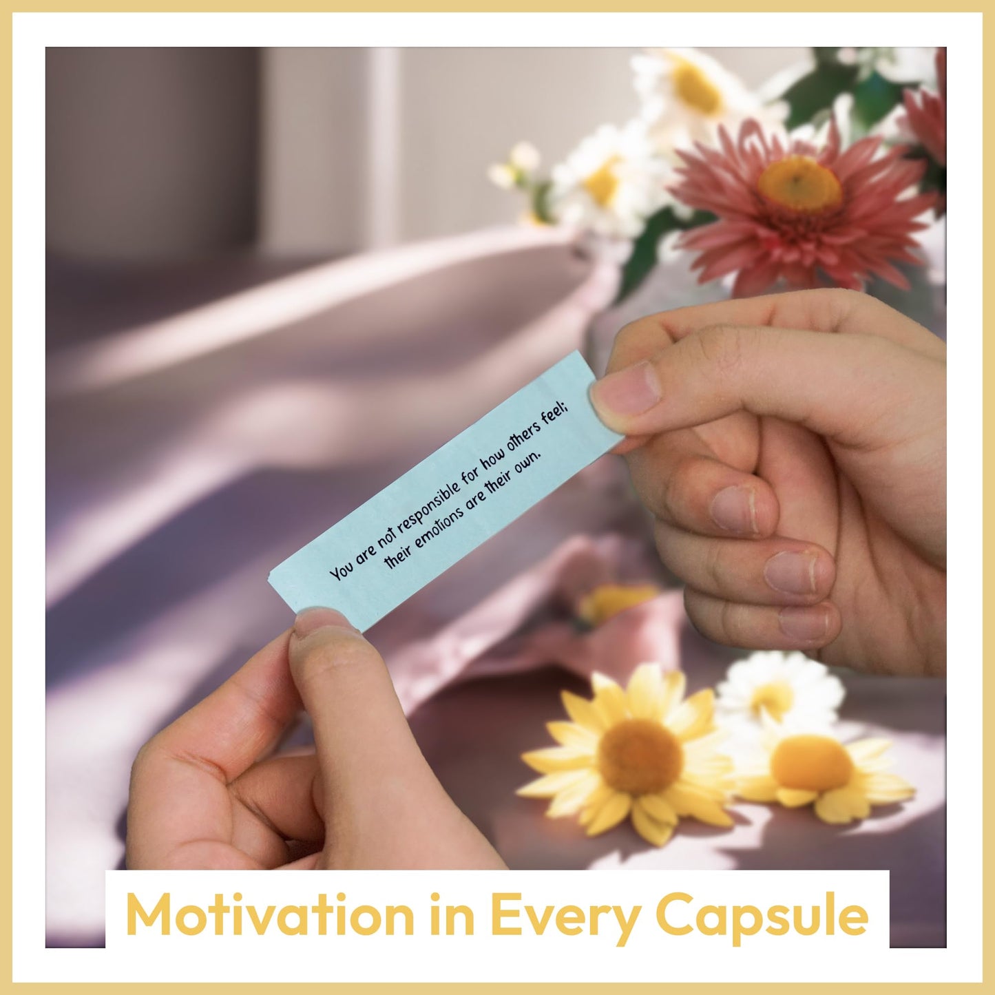 Sensemory 60 Pcs Positive Affirmation Cards Jar, Funny Emotional Support Gift for Teen Girls, Gifts for People with Depression, Motivational Encouragement Inpirational Gifts for Women