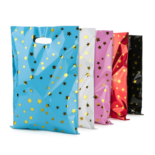 PintreeLand 7.8 * 11.3inch Party Favor Bags 30PCS, Goodie Treat Loot Bags for Kids Children Birthday, Baby Shower, Easter Holiday Party Gift Wrap Decoration