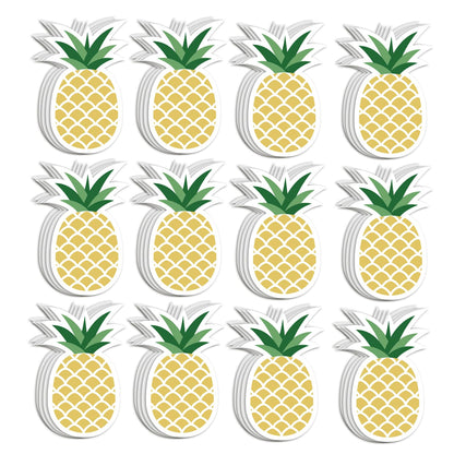 12 Pcs Pineapple Shape Sticky Notes Pineapple Sticky Note Pad Cute Fruit Self Stick Note Pads Self Adhesive Paper Message Note for Home Office School Stationery Supplies Party Gift