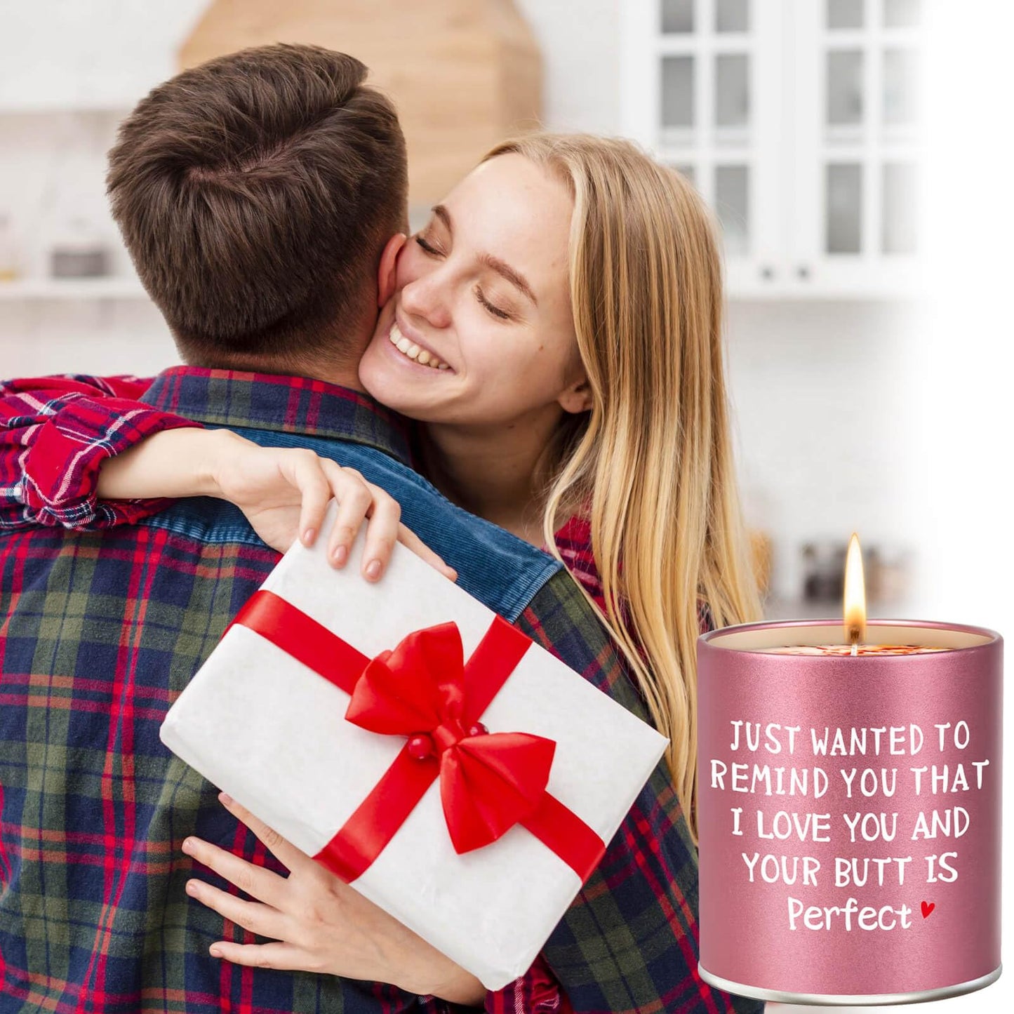 Valentines Day Gifts for Girlfriend Her Christmas Stocking Stuffers Gifts for Wife Women Sisters Mom Funny ldeas Scented Candle for Anniversary Friendship Celebration Birthday Galentines Day