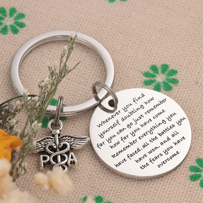 Physician Assistant Keychain Gifts For Women Men Keychain Graduation Best Future Pa Ever Physicians Assistant Pa Keychain