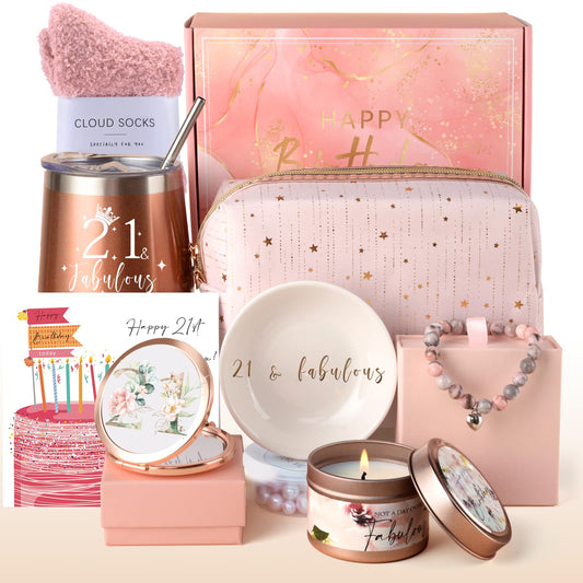 21st Birthday Gifts for Her, Gifts for 21 Year Old Girl Daughter Sister Friend, Niece, Granddaughter, Born in 2003