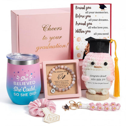 Graduation Gifts for Women Her 2026,Congrats Grad Gift Basket for College & High School Class of 2026,Graduation Gift Set for Women, College, Daughter, Sister, Friend