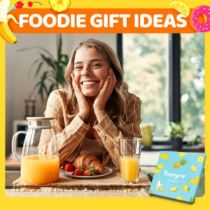 HAPPYPOP Funny Fruit Gifts - Avocado Pineapple Banana Strawberry Socks for Women Men