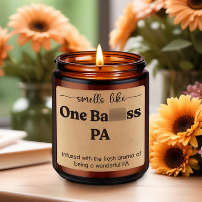 Fairy's Gift Candle, Physician Assistant Gifts for Women Men, PA Week, Physician Assistant Graduation Gifts, PA School Essentials, White Coat Ceremony, Mothers Day, Bday Presents for Medical Students