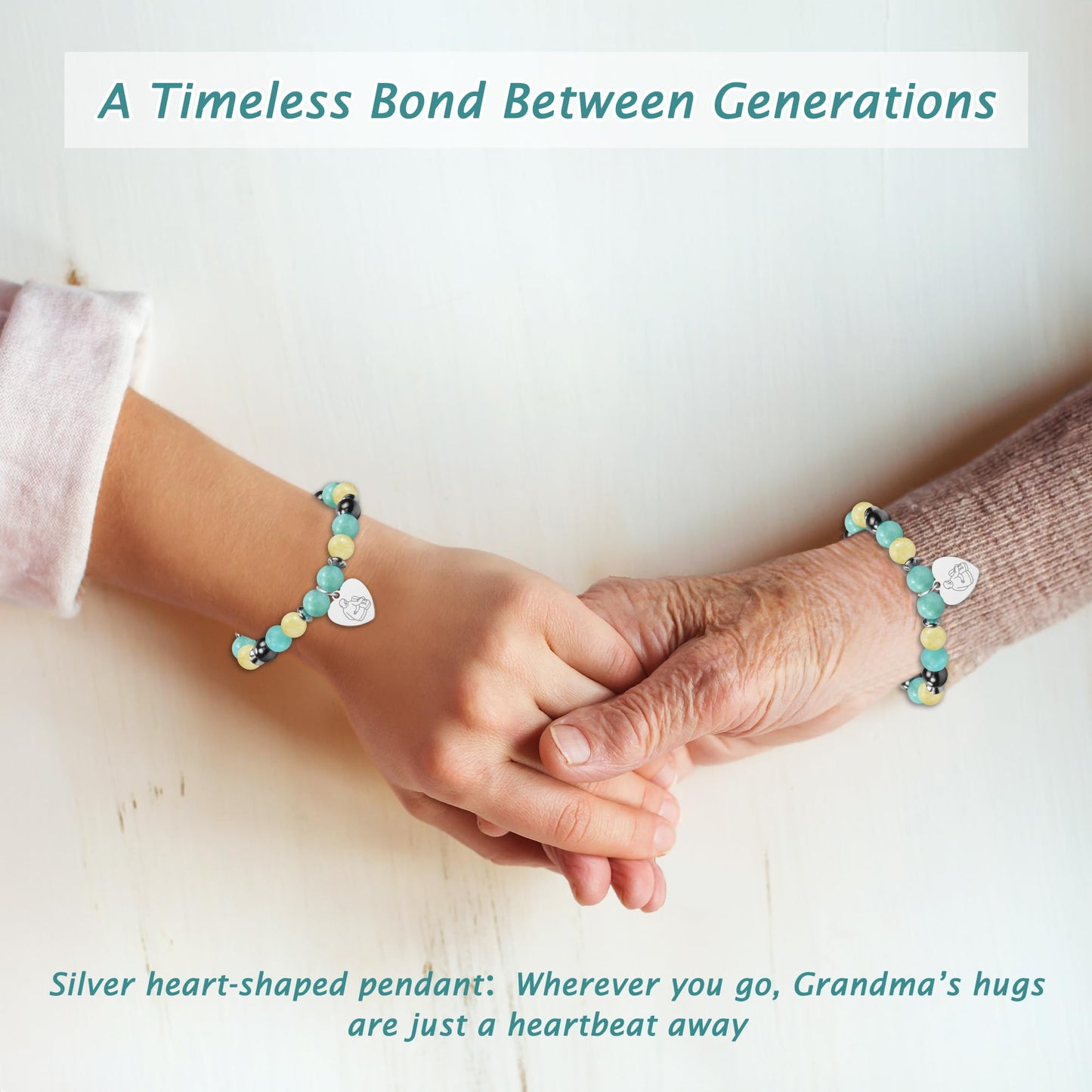 Sereney Dance Recital Gifts for Girls as Handmade Birthday Gift for Women New Grandma Sister in Law Friends Bestie Bracelets Best Friend Gift for Her