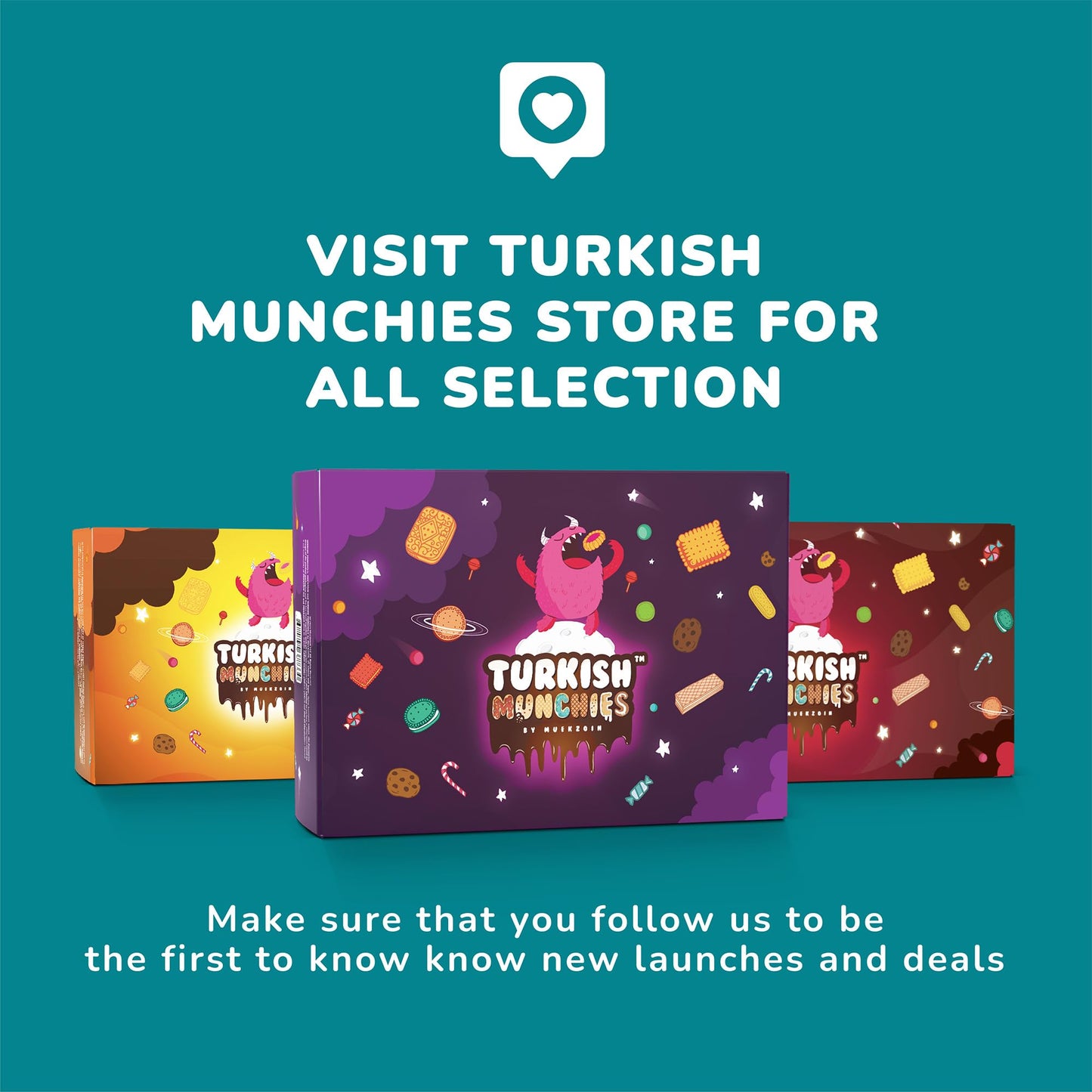 Midi International Food Hamper | Premium Exotic Foreign Foods | Unique Hampers & Gourmet Gift for Men and Women | American Alike Retro Turkish Foods | 12 Full-Size + 1 Bonus Snacks