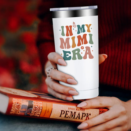 Fufandi Mimi Gifts, Best Mimi Ever - Mothers Day Christmas Birthday Gifts for Mimis, Grandma, Grandmother, New Nana - Tumbler Cup