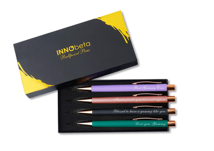 InnoBeta Gammy Gifts, Ballpoint Pen Set of 4, Gift Ideas for Gammy on Birthday, Christmas, Mother's Day - Gammy