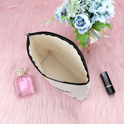 Sfodiary Pineapple Lovers Gifts Makeup Bag Inspirational Birthday Gift for Daughter Pineapple Gifts for Women Teens Encouragement Gift for Her Motivational Graduation Gifts Travel Cosmetic Pouch